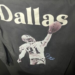 Dallas Cowboy Football Graphic Jersey Sweatshirt